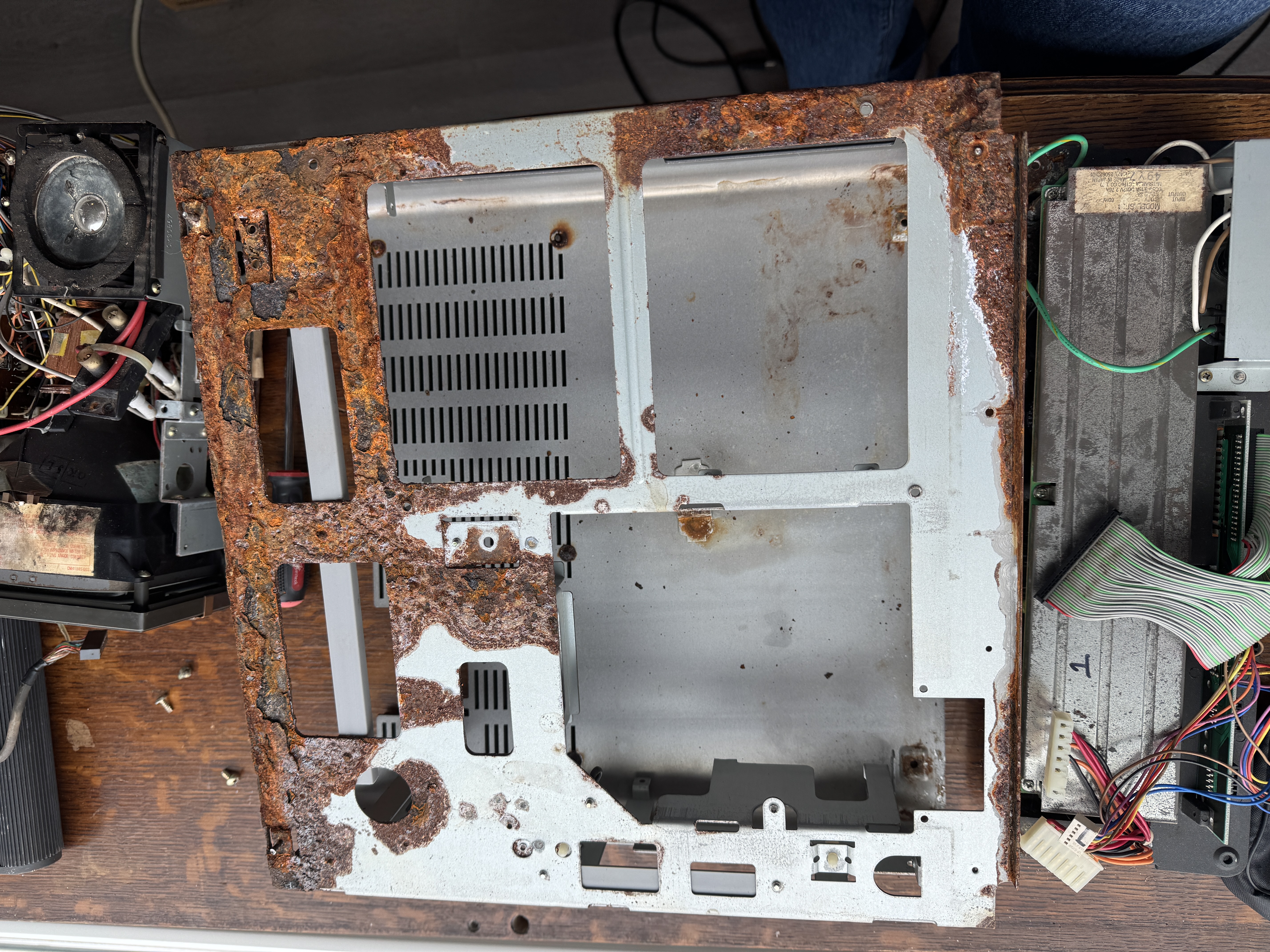 Chassis is destroyed