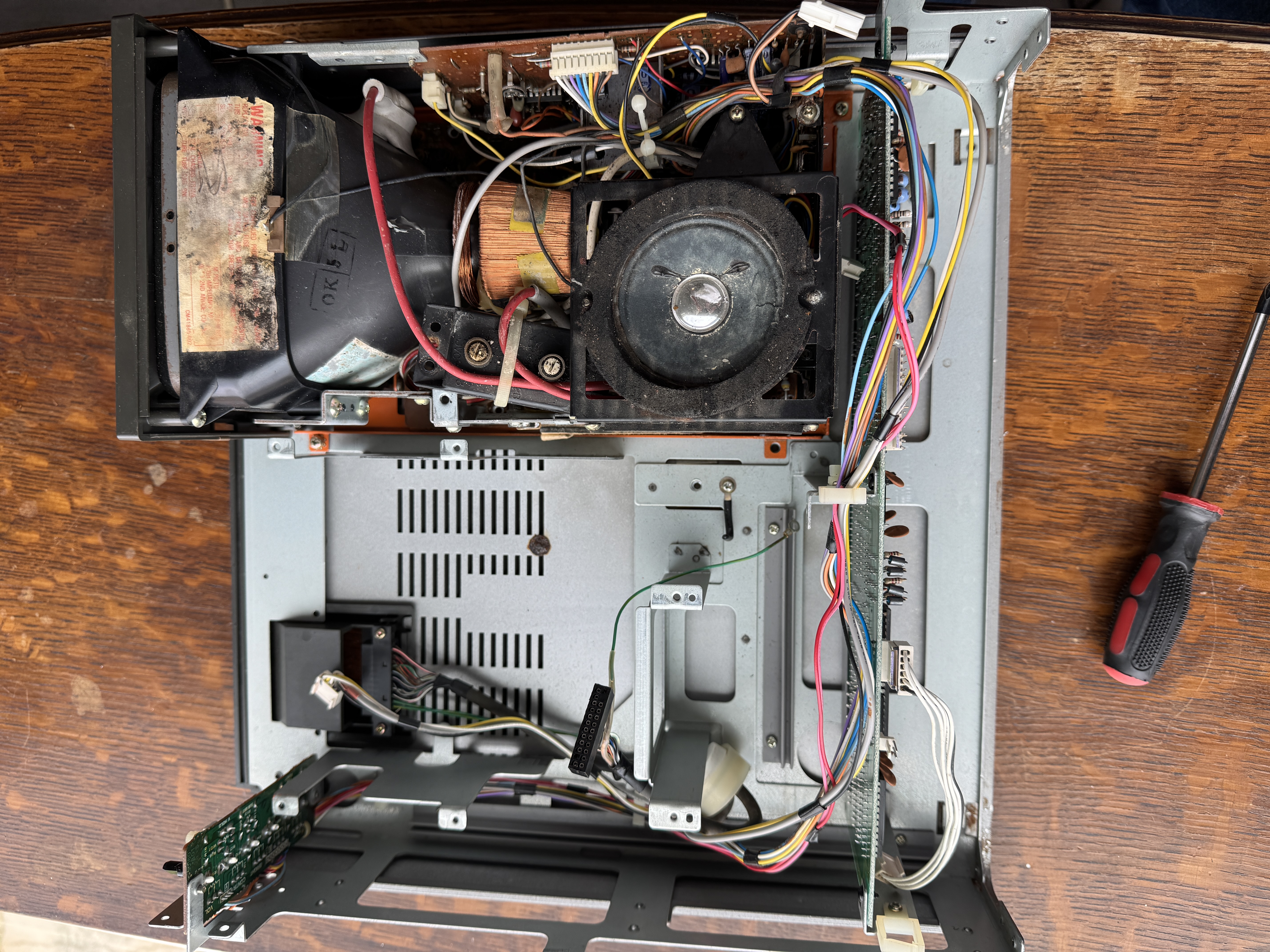 Monitor, FDD Board and Wiring